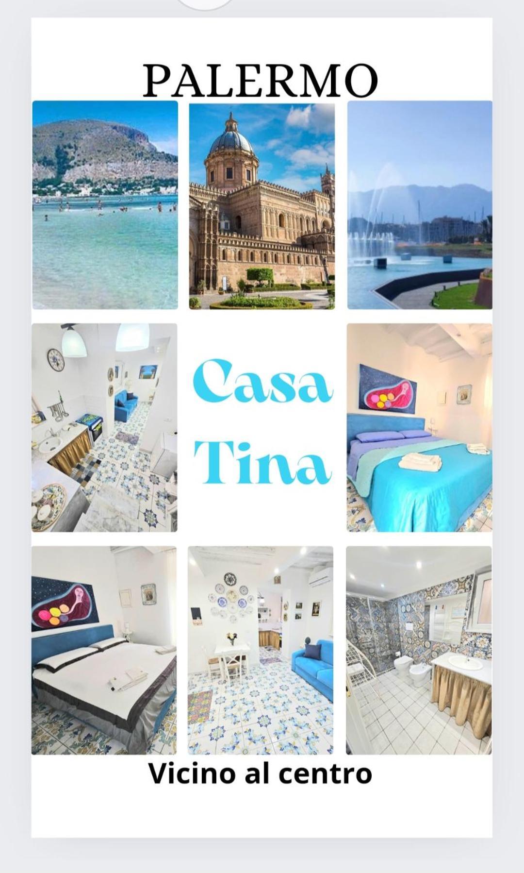 Suite And Relax Tina A 2 Passi Dal Centro E Al Foro Italico Palermo Buitenkant foto